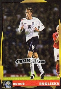 Sticker Peter Crouch - Svetski Fudbal 2006 - G.T.P.R School Shop