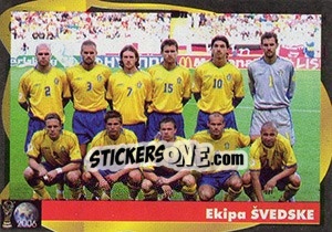 Sticker Ekipa Švedske - Svetski Fudbal 2006 n. 80 - G.T.P.R School Shop