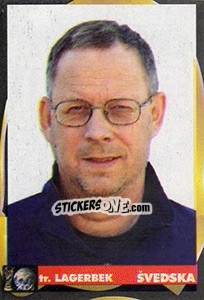 Sticker Lars Lagerbäck - Svetski Fudbal 2006 - G.T.P.R School Shop