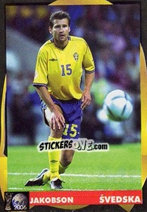 Sticker Andreas Jakobsson - Svetski Fudbal 2006 - G.T.P.R School Shop