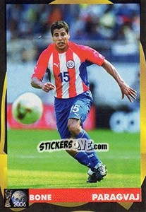 Sticker Carlos Bonet - Svetski Fudbal 2006 - G.T.P.R School Shop