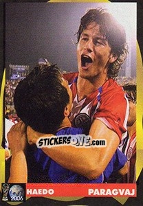 Sticker Nelson Haedo Valdez - Svetski Fudbal 2006 - G.T.P.R School Shop