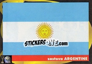 Figurina Zastava Argentine