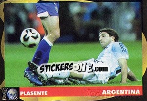 Sticker Diego Placente - Svetski Fudbal 2006 - G.T.P.R School Shop