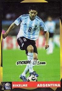 Sticker Juan Roman Riquelme - Svetski Fudbal 2006 - G.T.P.R School Shop