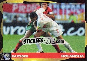 Sticker Michael Reiziger - Svetski Fudbal 2006 - G.T.P.R School Shop