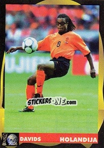 Cromo Edgar Davids - Svetski Fudbal 2006 - G.T.P.R School Shop