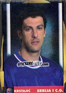 Sticker Mladen Krstajic - Svetski Fudbal 2006 n. 142 - G.T.P.R School Shop