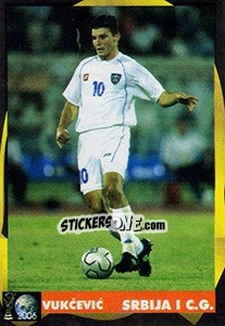 Sticker Simon Vukcevic - Svetski Fudbal 2006 - G.T.P.R School Shop