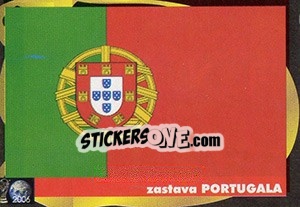 Figurina Zastava Portugala