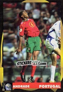Sticker Jorge Andrade - Svetski Fudbal 2006 n. 161 - G.T.P.R School Shop