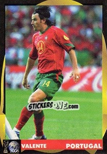 Sticker Nuno Valente - Svetski Fudbal 2006 - G.T.P.R School Shop