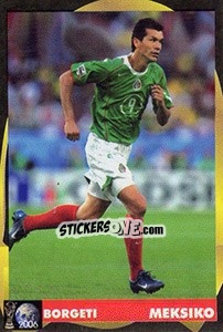 Sticker Jared Borgetti
