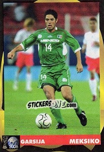 Sticker Juan Pablo Garcia - Svetski Fudbal 2006 - G.T.P.R School Shop