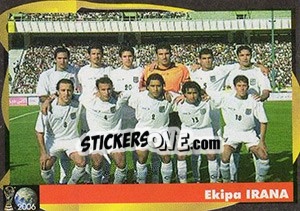 Sticker Ekipa Irana - Svetski Fudbal 2006 - G.T.P.R School Shop