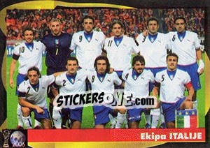Cromo Ekipa Italije - Svetski Fudbal 2006 - G.T.P.R School Shop