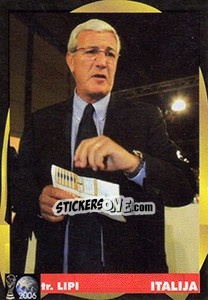 Sticker Marcello Lippi
