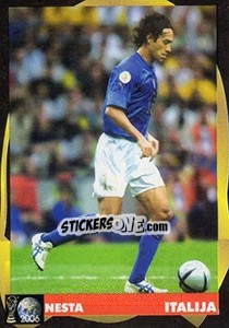 Sticker Alessandro Nesta - Svetski Fudbal 2006 - G.T.P.R School Shop