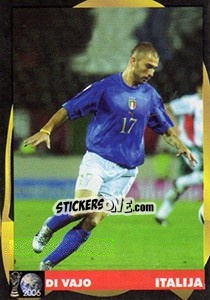 Sticker Marco Di Vaio - Svetski Fudbal 2006 - G.T.P.R School Shop
