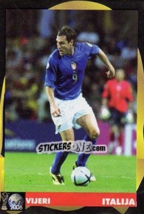 Sticker Christian Vieri - Svetski Fudbal 2006 - G.T.P.R School Shop