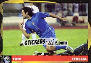 Sticker Luca Toni - Svetski Fudbal 2006 - G.T.P.R School Shop