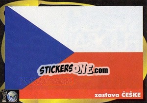 Figurina Zastava Ceške - Svetski Fudbal 2006 - G.T.P.R School Shop