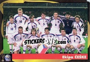 Sticker Ekipa Ceške