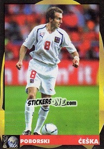 Sticker Karel Poborsky - Svetski Fudbal 2006 - G.T.P.R School Shop