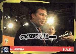 Sticker Bruce Arena