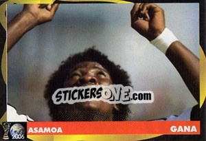 Sticker Asamoah Gyan - Svetski Fudbal 2006 n. 237 - G.T.P.R School Shop