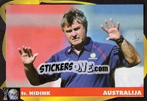 Sticker Guus Hiddink - Svetski Fudbal 2006 - G.T.P.R School Shop