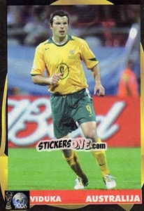 Sticker Mark Viduka - Svetski Fudbal 2006 - G.T.P.R School Shop