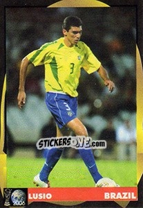 Sticker Lucio - Svetski Fudbal 2006 - G.T.P.R School Shop