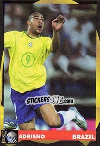 Sticker Adriano - Svetski Fudbal 2006 - G.T.P.R School Shop