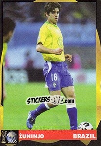 Sticker Juninho Pernambucano - Svetski Fudbal 2006 - G.T.P.R School Shop