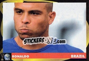 Sticker Ronaldo - Svetski Fudbal 2006 n. 254 - G.T.P.R School Shop