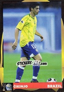 Sticker Cicinho - Svetski Fudbal 2006 - G.T.P.R School Shop