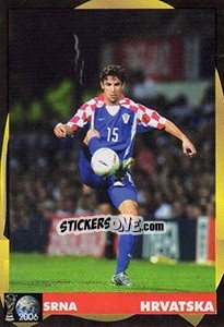 Sticker Darijo Srna - Svetski Fudbal 2006 - G.T.P.R School Shop