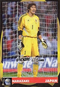 Sticker Seigo Narazaki - Svetski Fudbal 2006 n. 275 - G.T.P.R School Shop