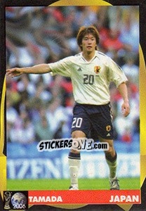 Sticker Keiji Tamada - Svetski Fudbal 2006 - G.T.P.R School Shop