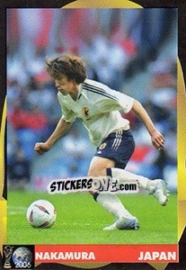 Sticker Shunsuke Nakamura - Svetski Fudbal 2006 - G.T.P.R School Shop