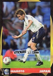 Sticker Junichi Inamoto - Svetski Fudbal 2006 n. 284 - G.T.P.R School Shop