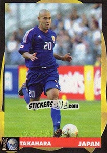 Sticker Naohiro Takahara - Svetski Fudbal 2006 n. 285 - G.T.P.R School Shop