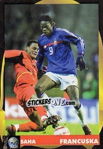 Sticker Louis Saha - Svetski Fudbal 2006 - G.T.P.R School Shop