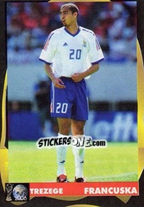 Sticker David Trezeguet - Svetski Fudbal 2006 - G.T.P.R School Shop