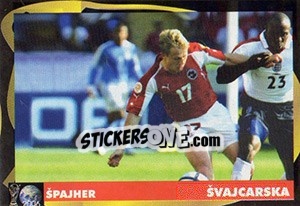 Sticker Christoph Spycher - Svetski Fudbal 2006 - G.T.P.R School Shop