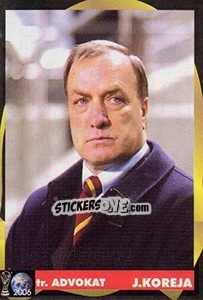 Sticker Dick Advocaat - Svetski Fudbal 2006 - G.T.P.R School Shop