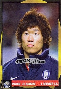 Sticker Park Ji-Sung - Svetski Fudbal 2006 n. 323 - G.T.P.R School Shop