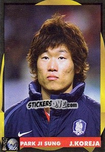 Sticker Park Ji-Sung - Svetski Fudbal 2006 - G.T.P.R School Shop