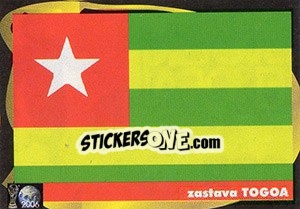 Figurina Zastava Togoa